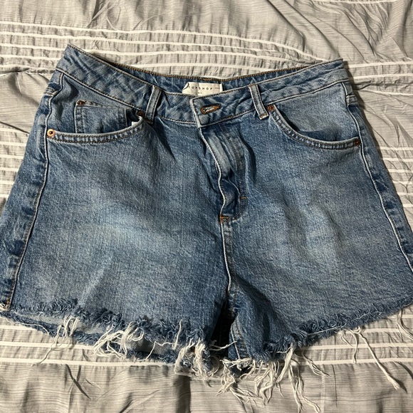 Top shop a line shorts size 10 - Picture 1 of 3